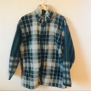 The North Face Full-Zip Plaid Fleece